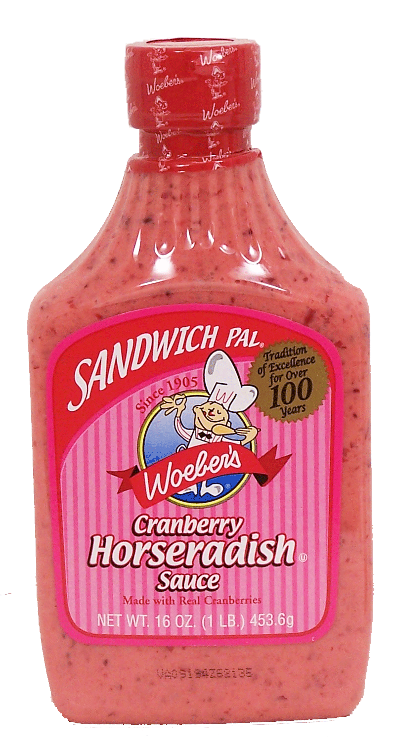 Woeber's Sandwich Pal cranberry horseradish sauce Full-Size Picture